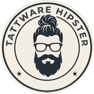 The Tattware Hipster badge